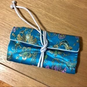 Satin clutch / jewelry holder